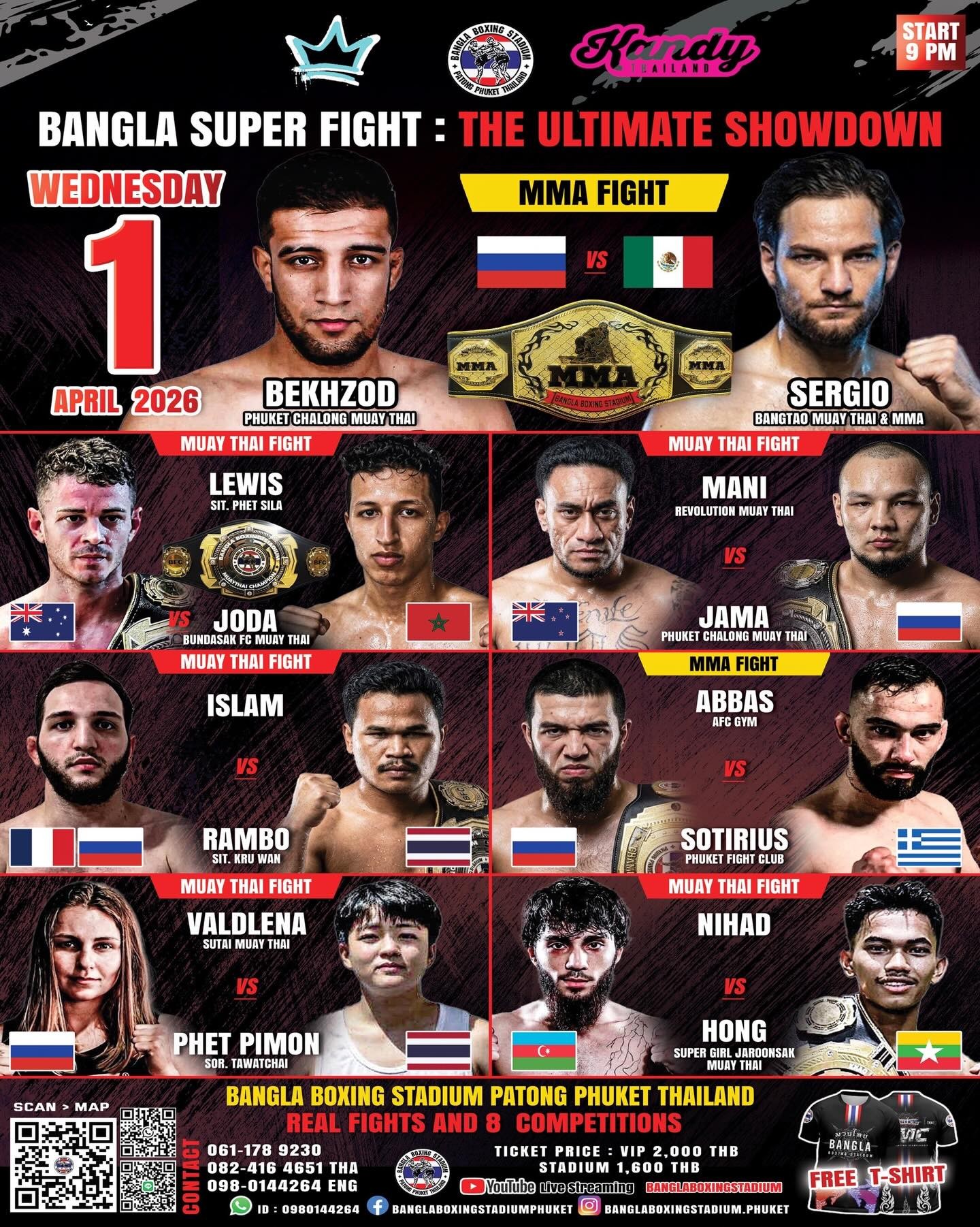 BANGLA SUPER FIGHT : THE ULTIMATE SHOWDOWN 1 APRIL 2026