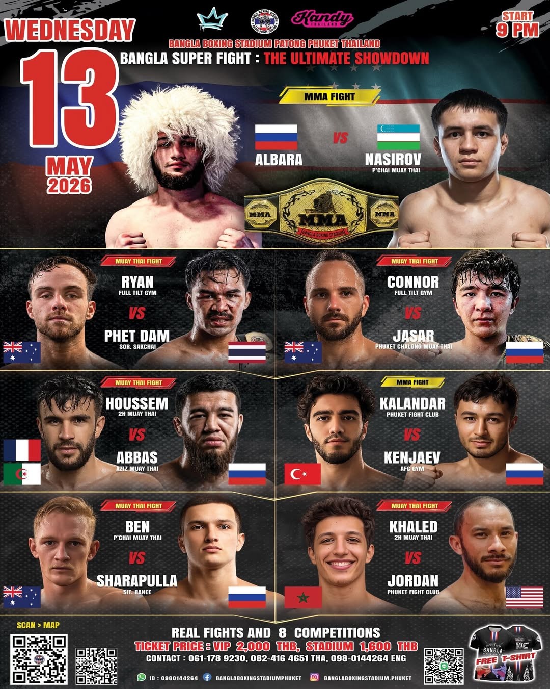 BANGLA SUPER FIGHT : THE ULTIMATE SHOWDOWN 13 MAY 2026