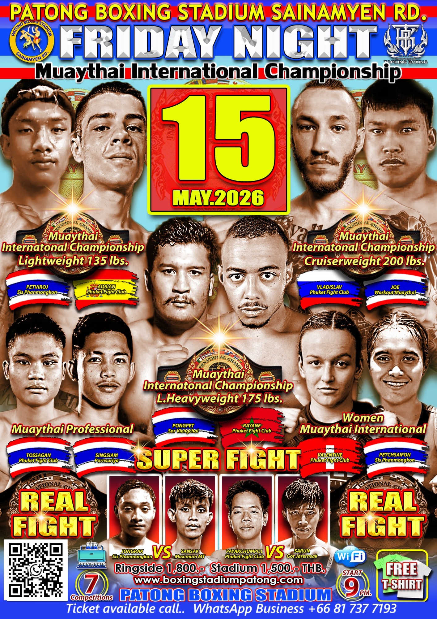Muaythai International Championship 15 MAY 2026