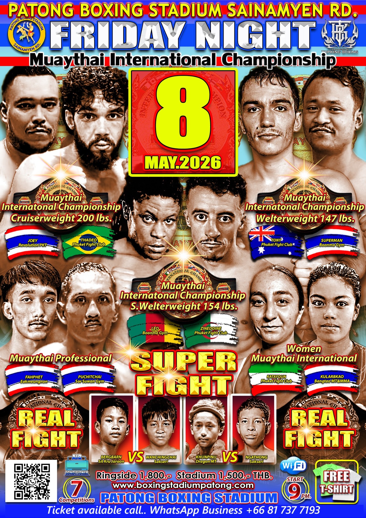 Muaythai International Championship 8 MAY 2026