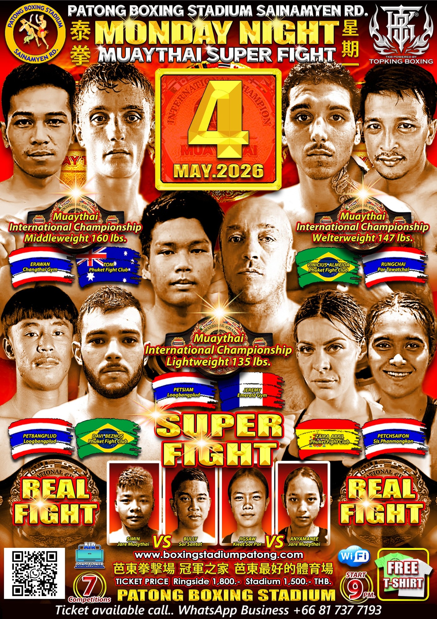 SUPER FIGHT 4 MAY 2026