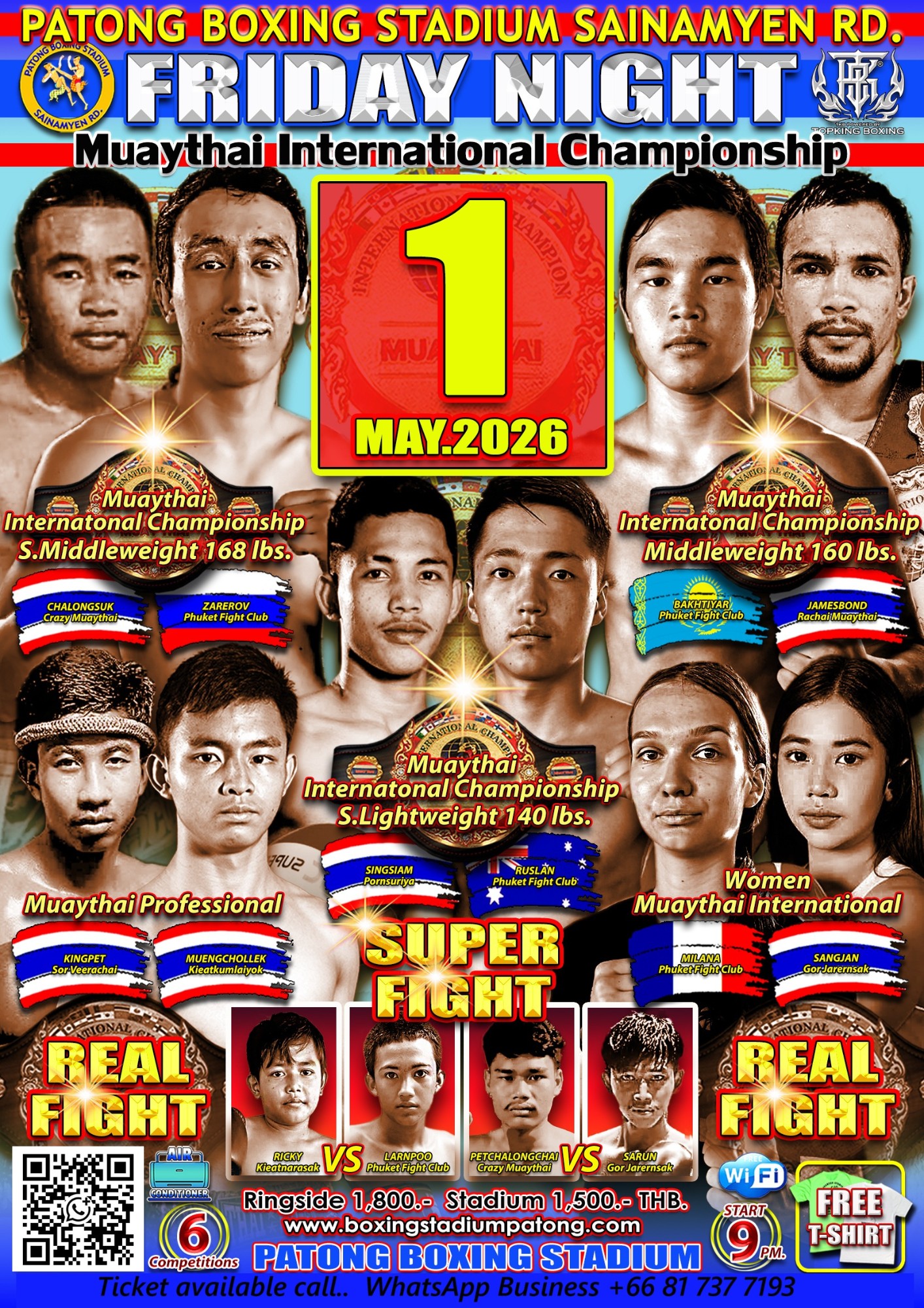 Muaythai International Championship 1 MAY 2026